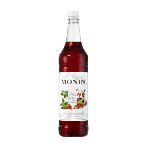 Monin syrop wild strawberry- poziomkowy, 1l PET