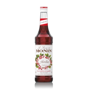 Monin syrop cranberry- żurawina, 0,7l